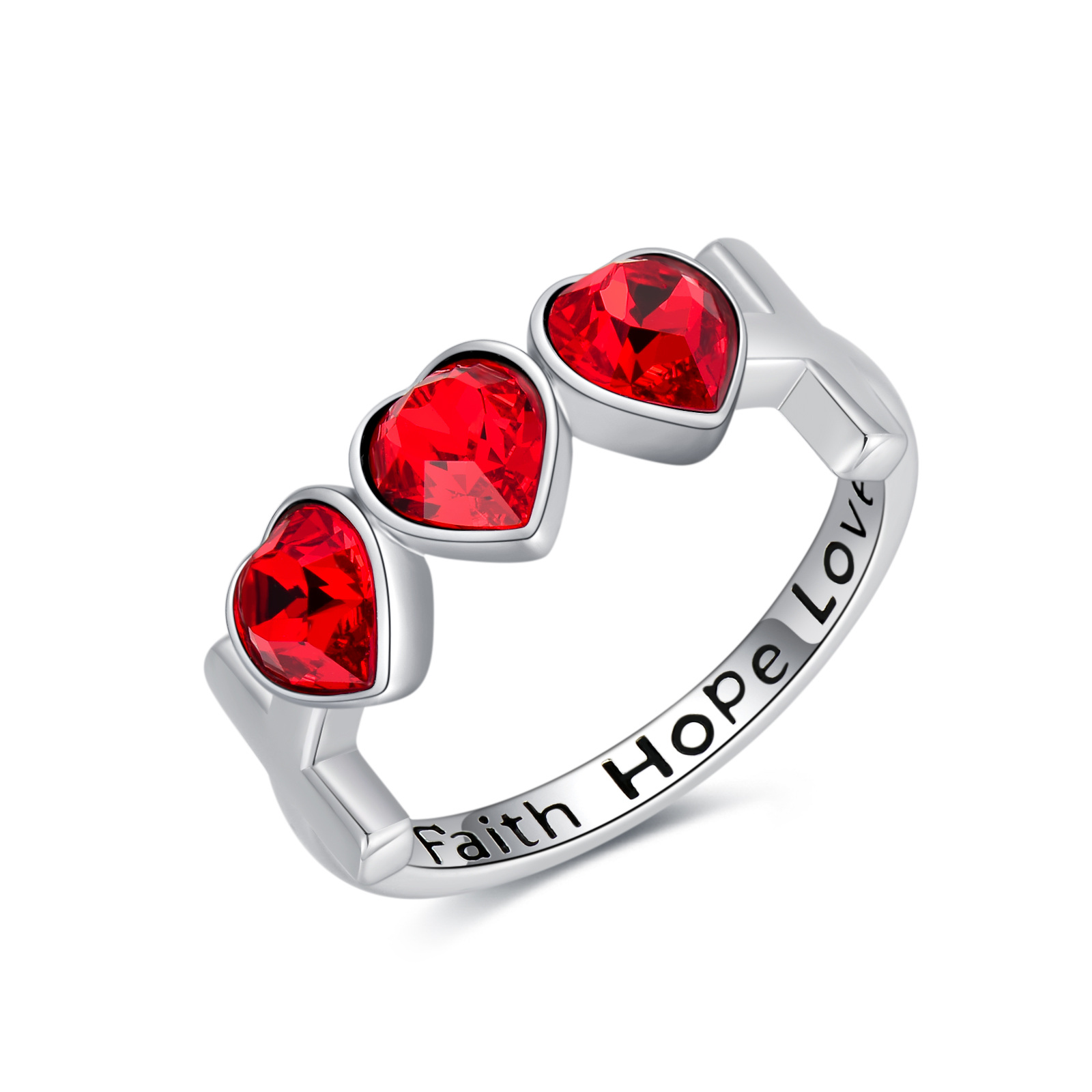 Sterling Silver Hea… - image