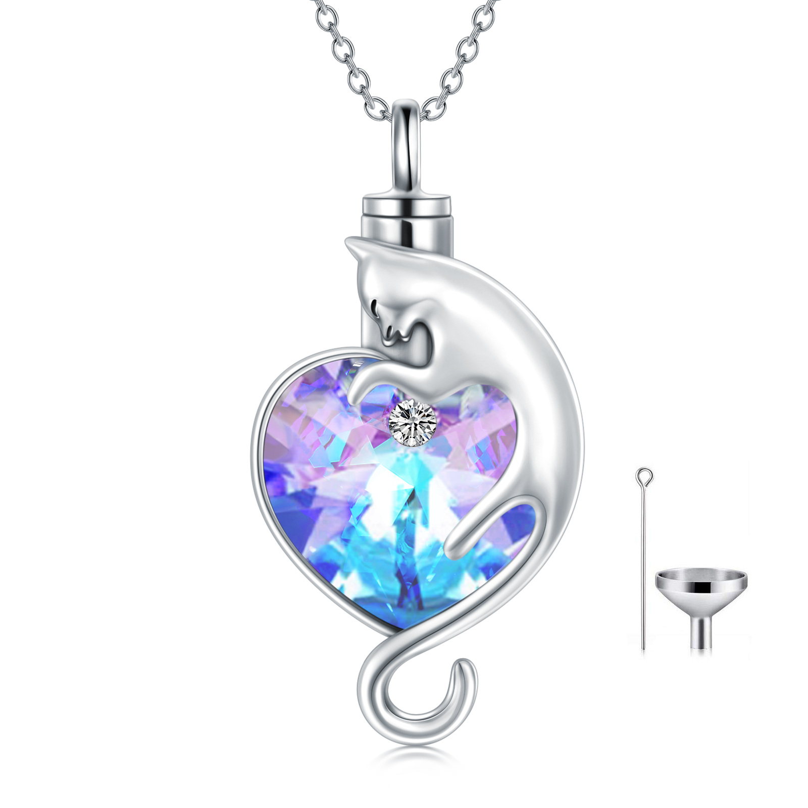 Sterling Silver Hea… - image