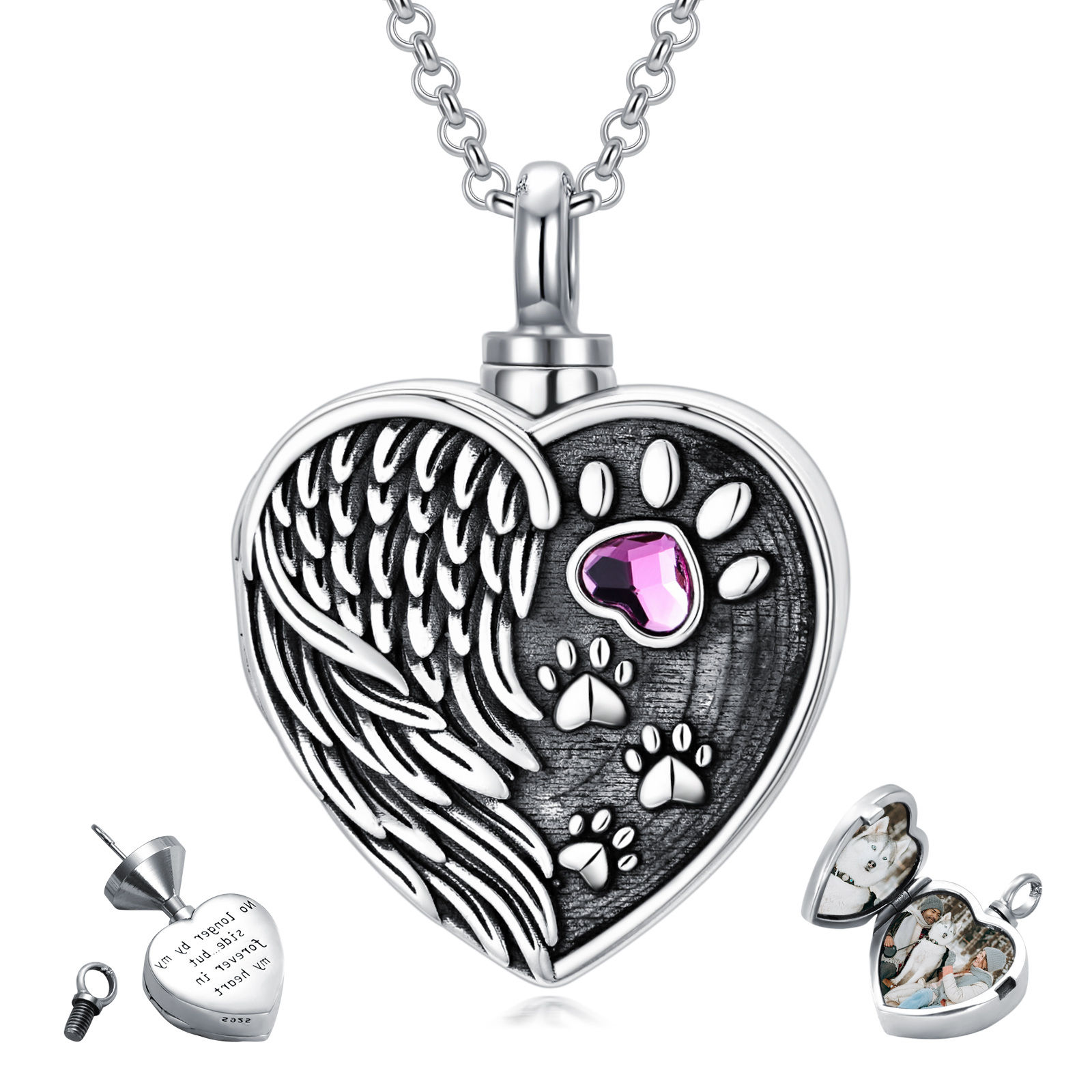 Sterling Silver Hea… - image