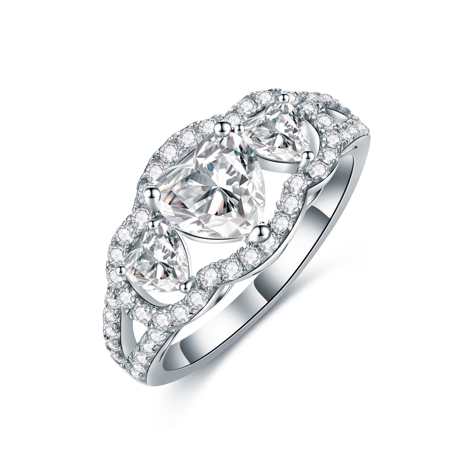 Sterling Silver Hea… - image