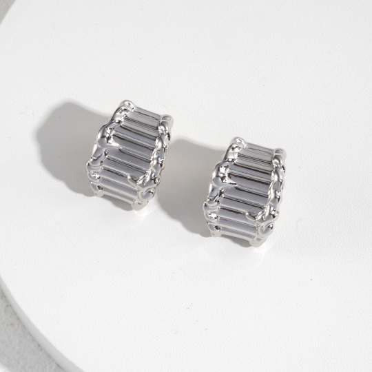 Sterling Silver Hoop Earrings