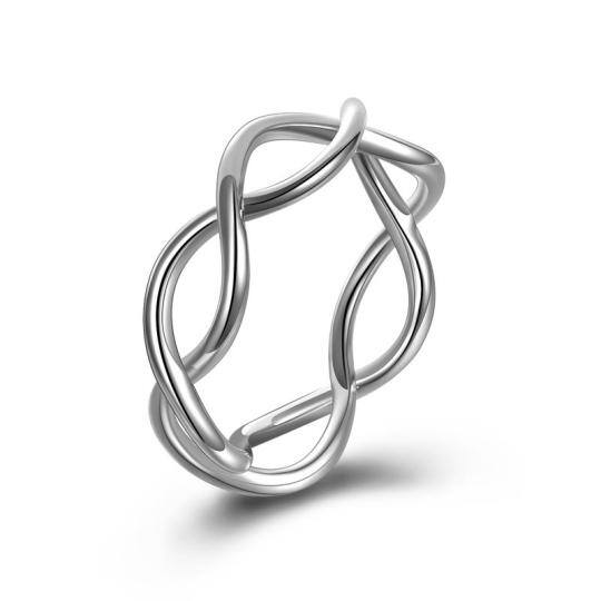 Sterling Zilveren Infinite Symbool Ring