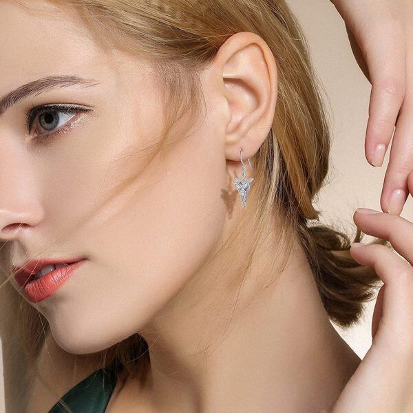 Orecchini A Perno In Argento 925 A Forma Di Cuore Con Zirconia Cubica – Placcati Oro 14K, Ipoallergenici, Regalo Per Lei