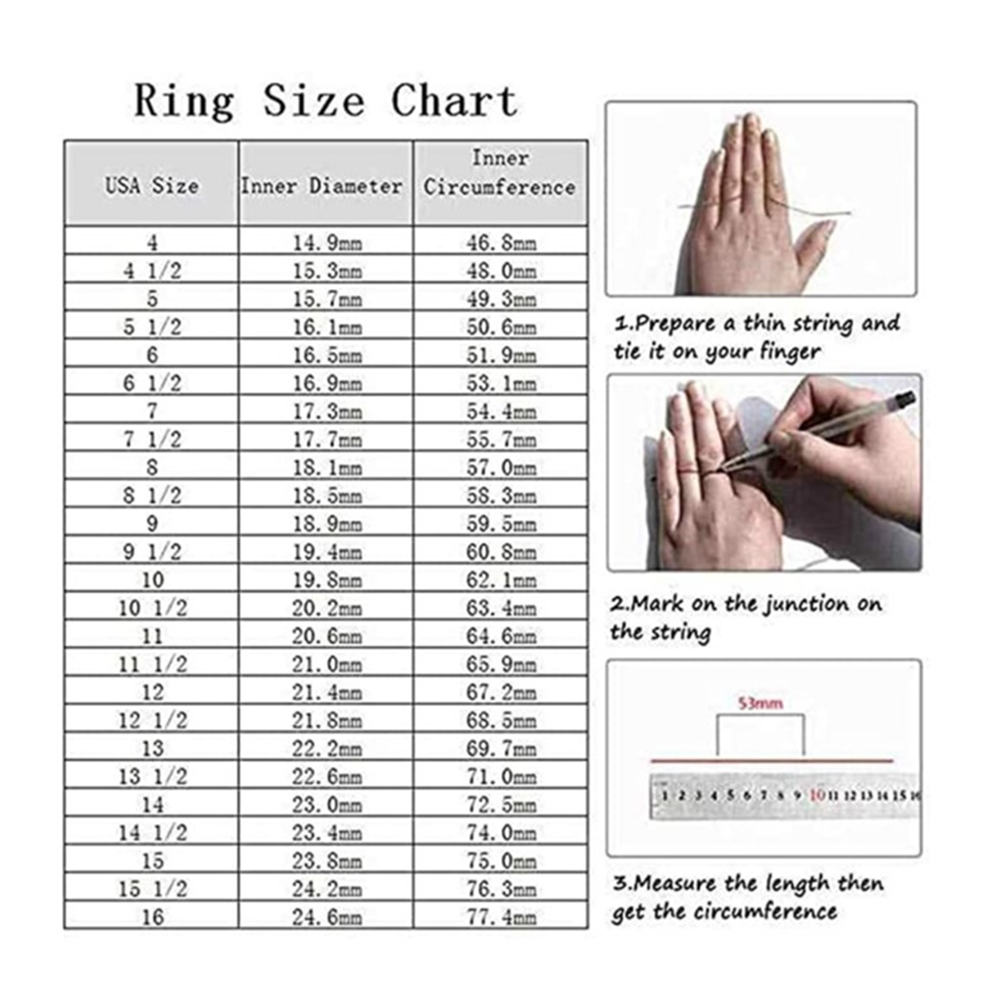 Sterling Silber Moissanit & Moosachat Kreis Verlobungsring-5