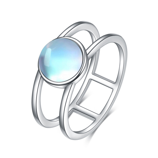 Sterling Silver Moonstone Ring