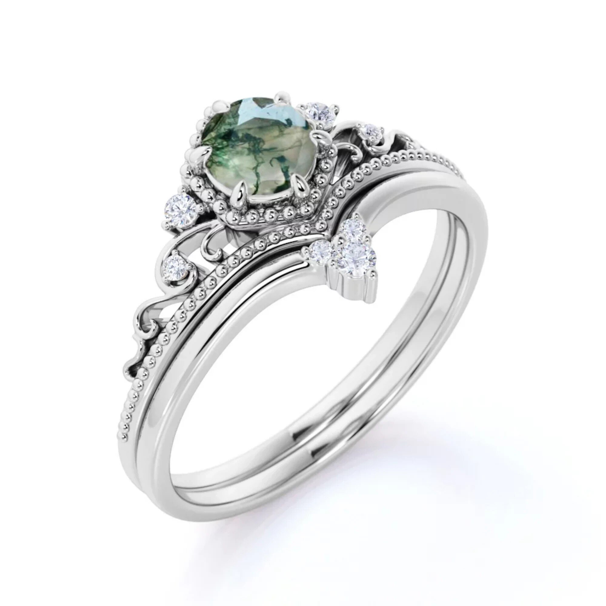 Sterling Silver Mos… - image