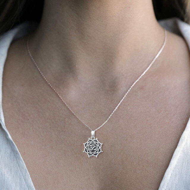 Collier Ohm Urn en argent sterling-4