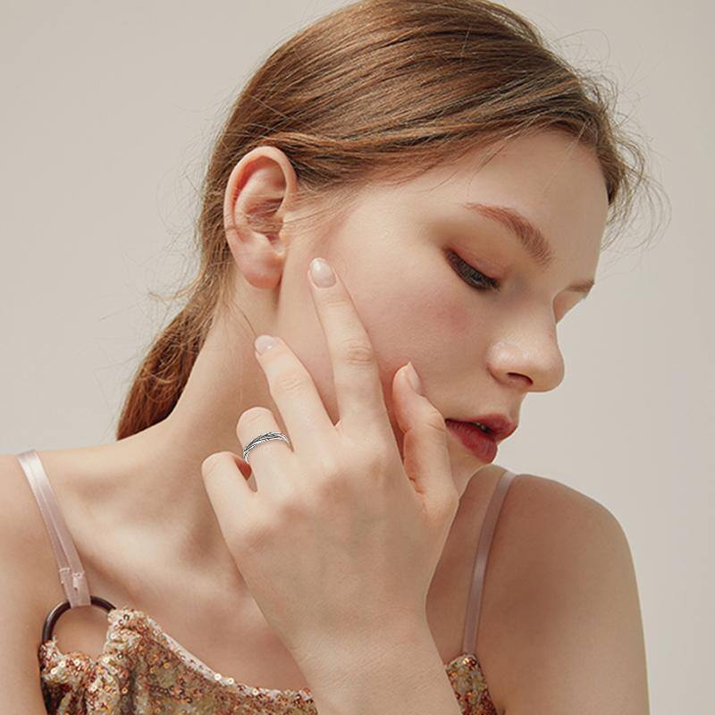 Sterling Silver Open Ring-2