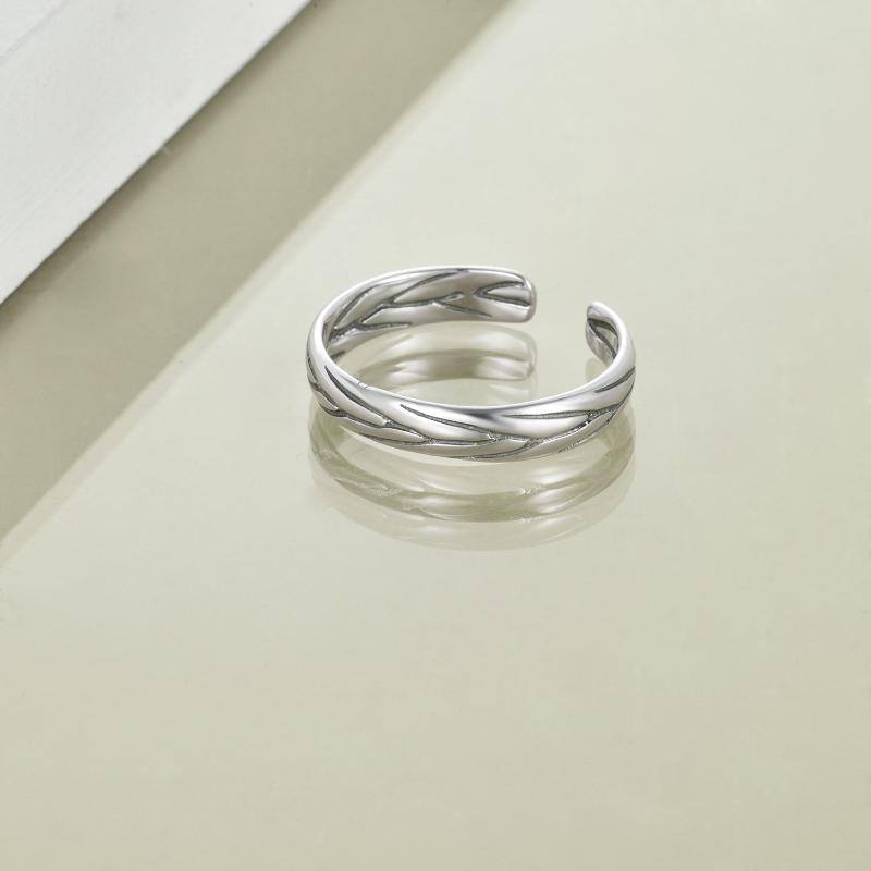 Sterling Silver Open Ring-3