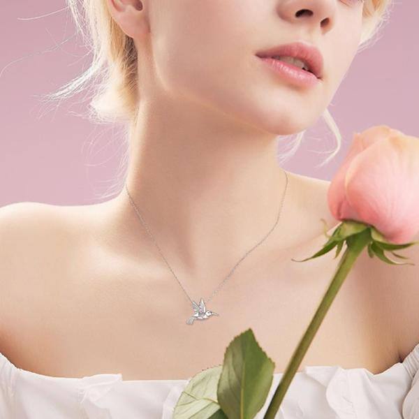 Collana Con Urna a Forma Di Cuore per Cenere, in Acciaio Inox, per