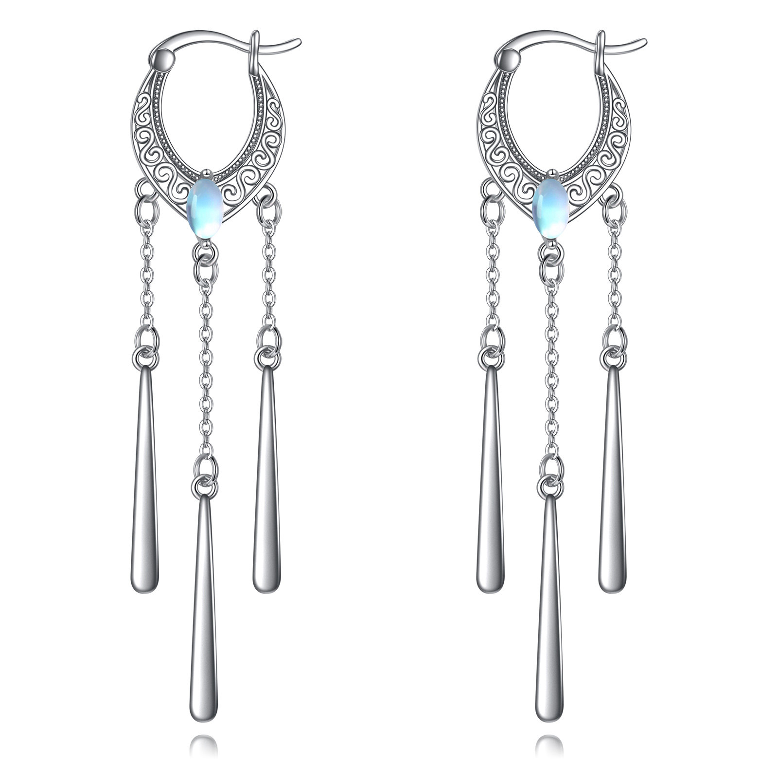 Sterling Silver Ova… - image