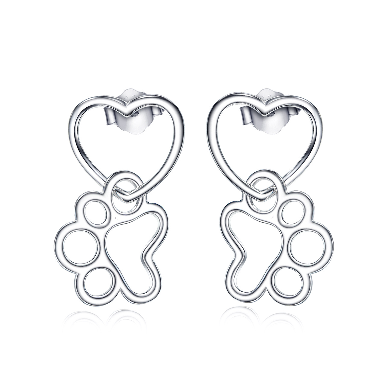 Sterling Silver Paw… - image