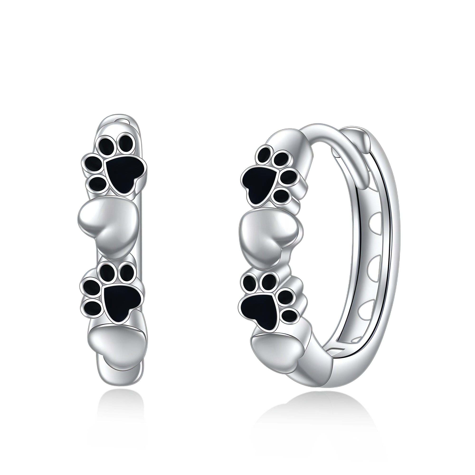Sterling Silver Paw… - image