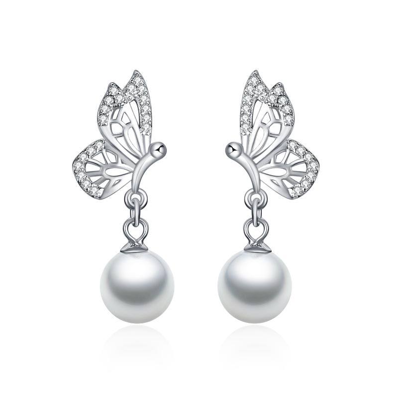 Sterling Silver Pea… - image