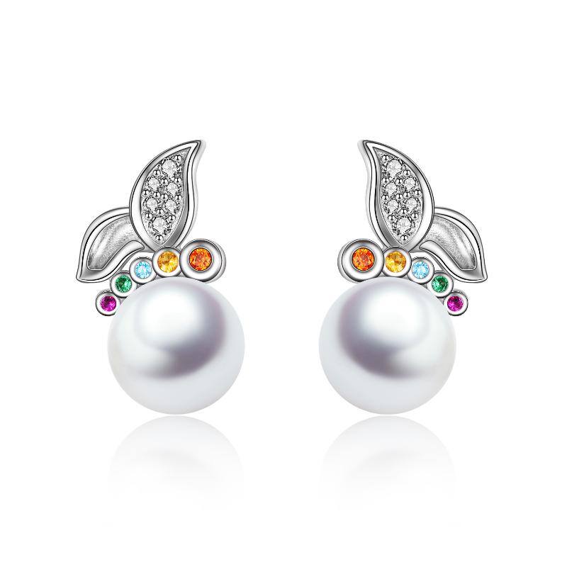 Sterling Silver Pea… - image