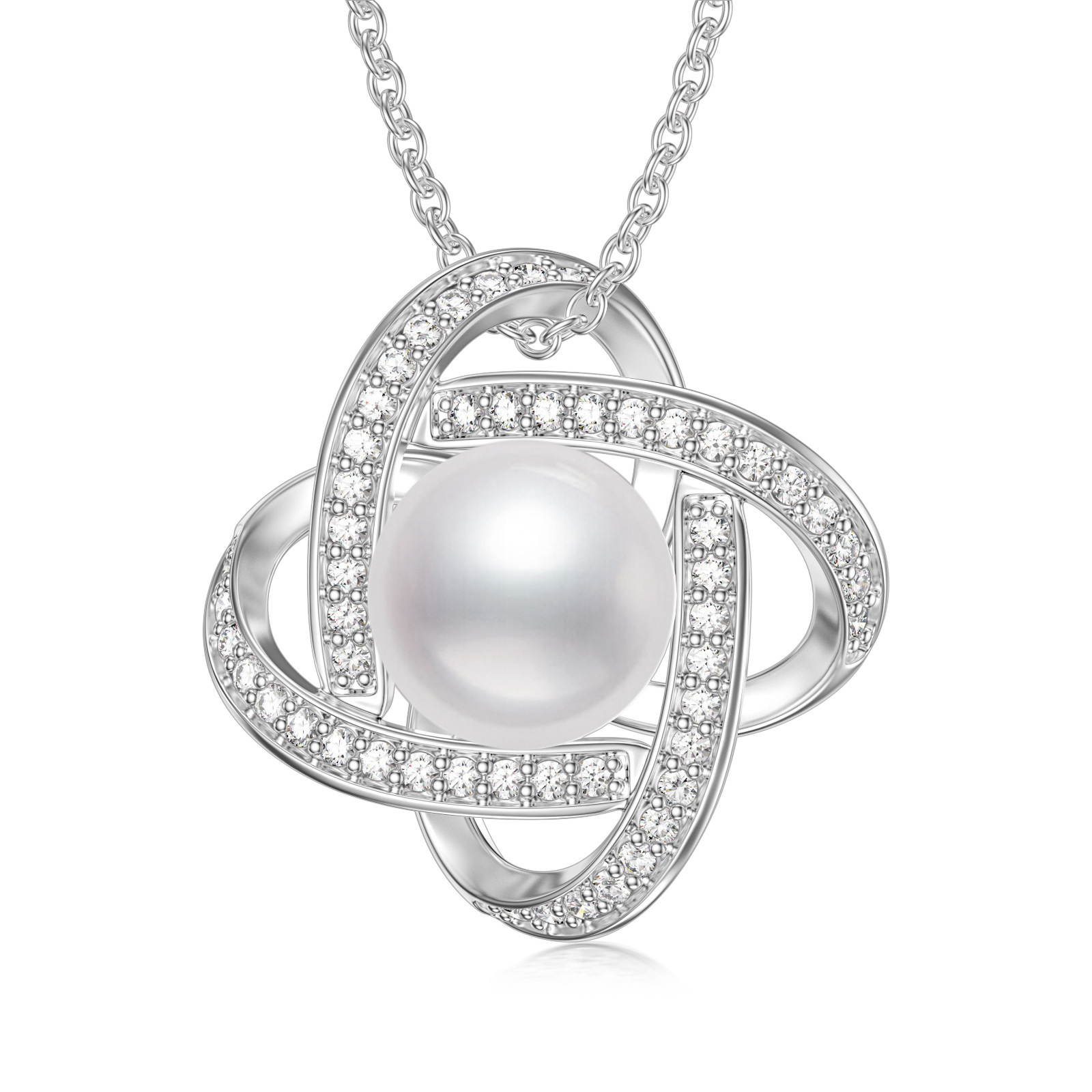Sterling Silver Pea… - image