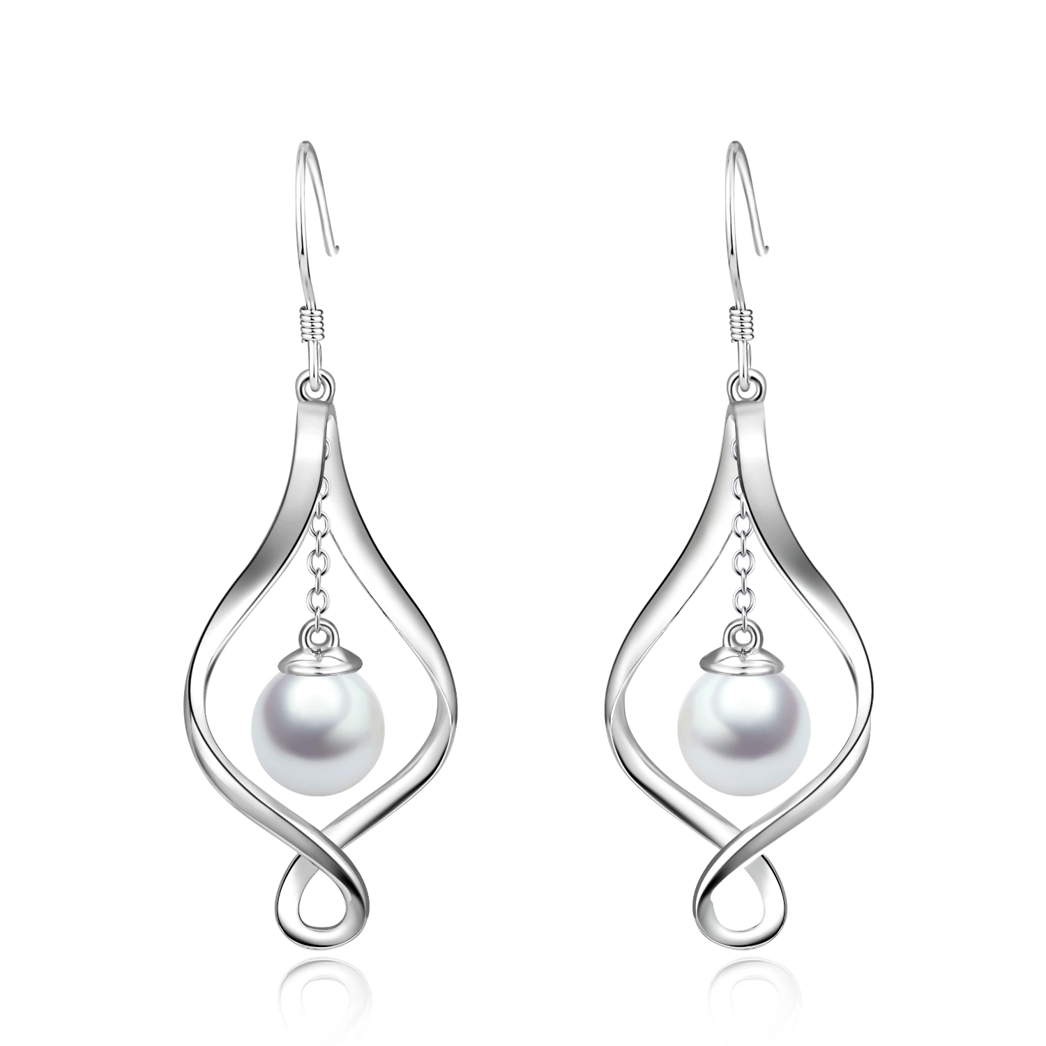 Sterling Silver Pea… - image