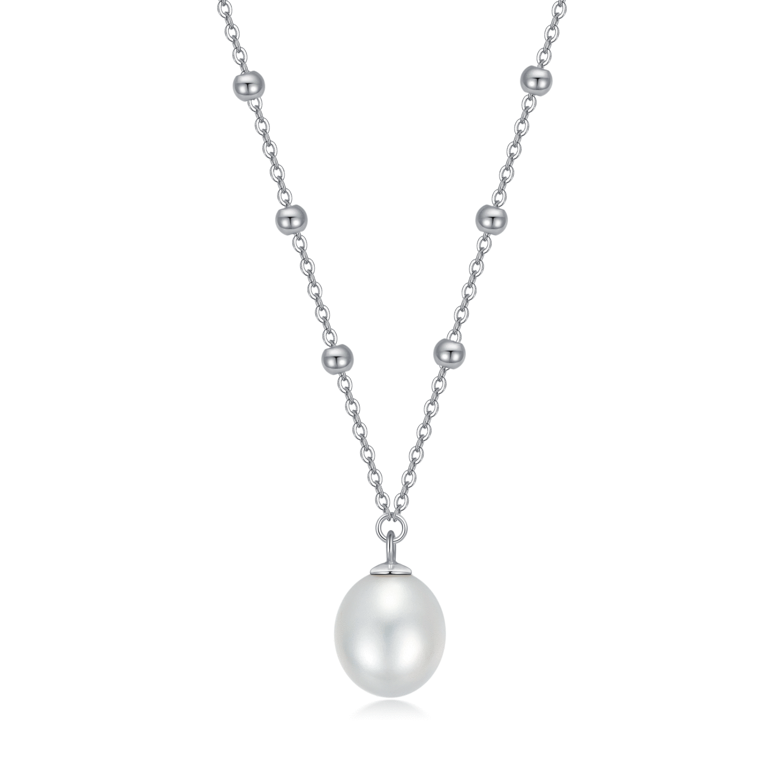 Sterling Silver Pea… - image