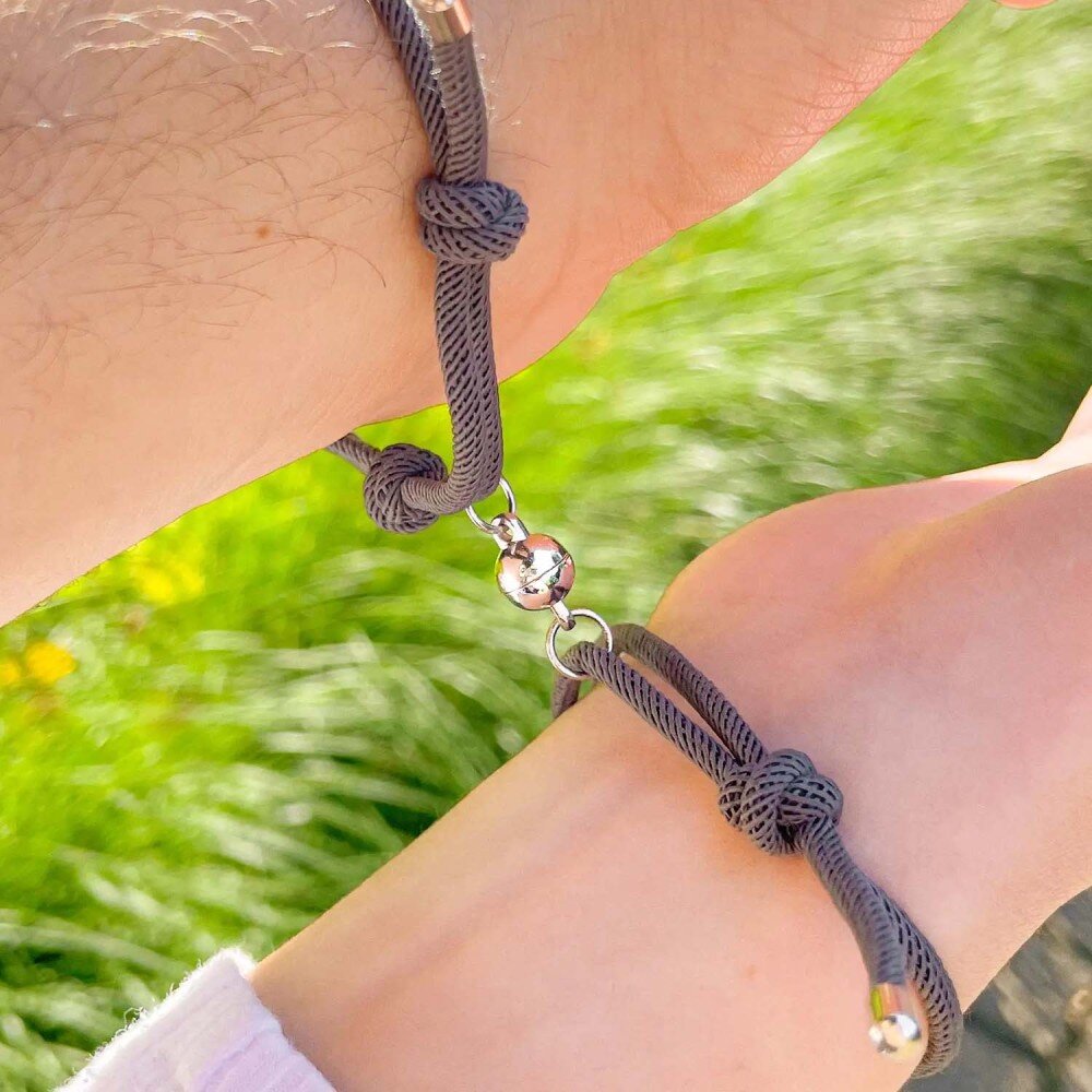 Sterling Silver Personalized Initial Letter Charm Bracelet-3