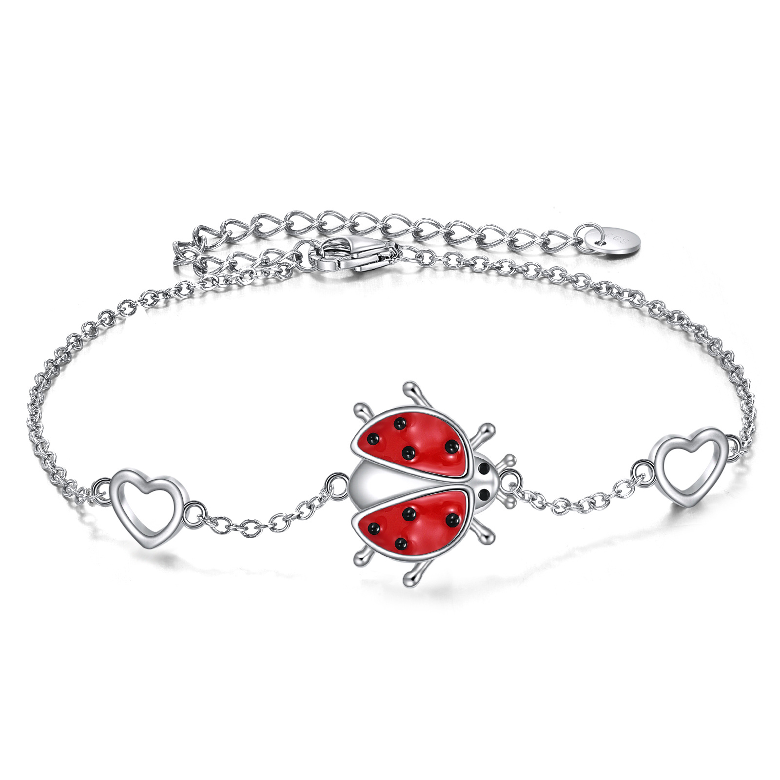 Sterling Silver Red… - image