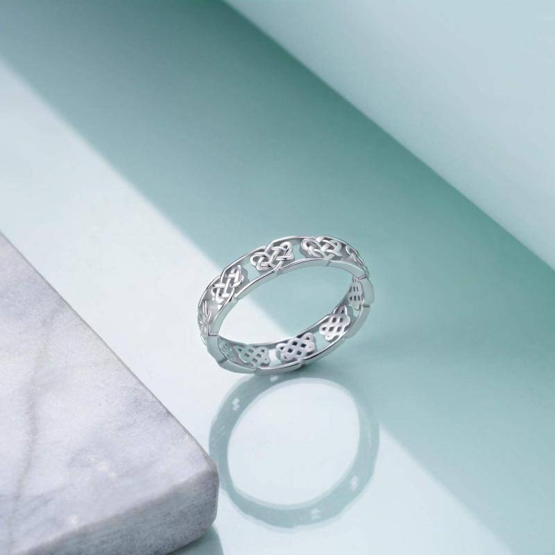 Sterling Silver Celtic Knot Ring-4