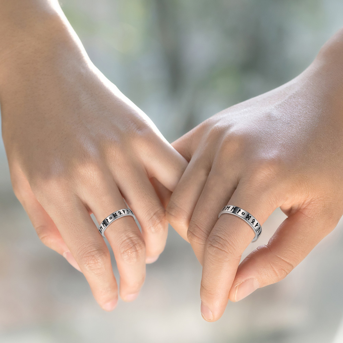 Bague en argent sterling-2