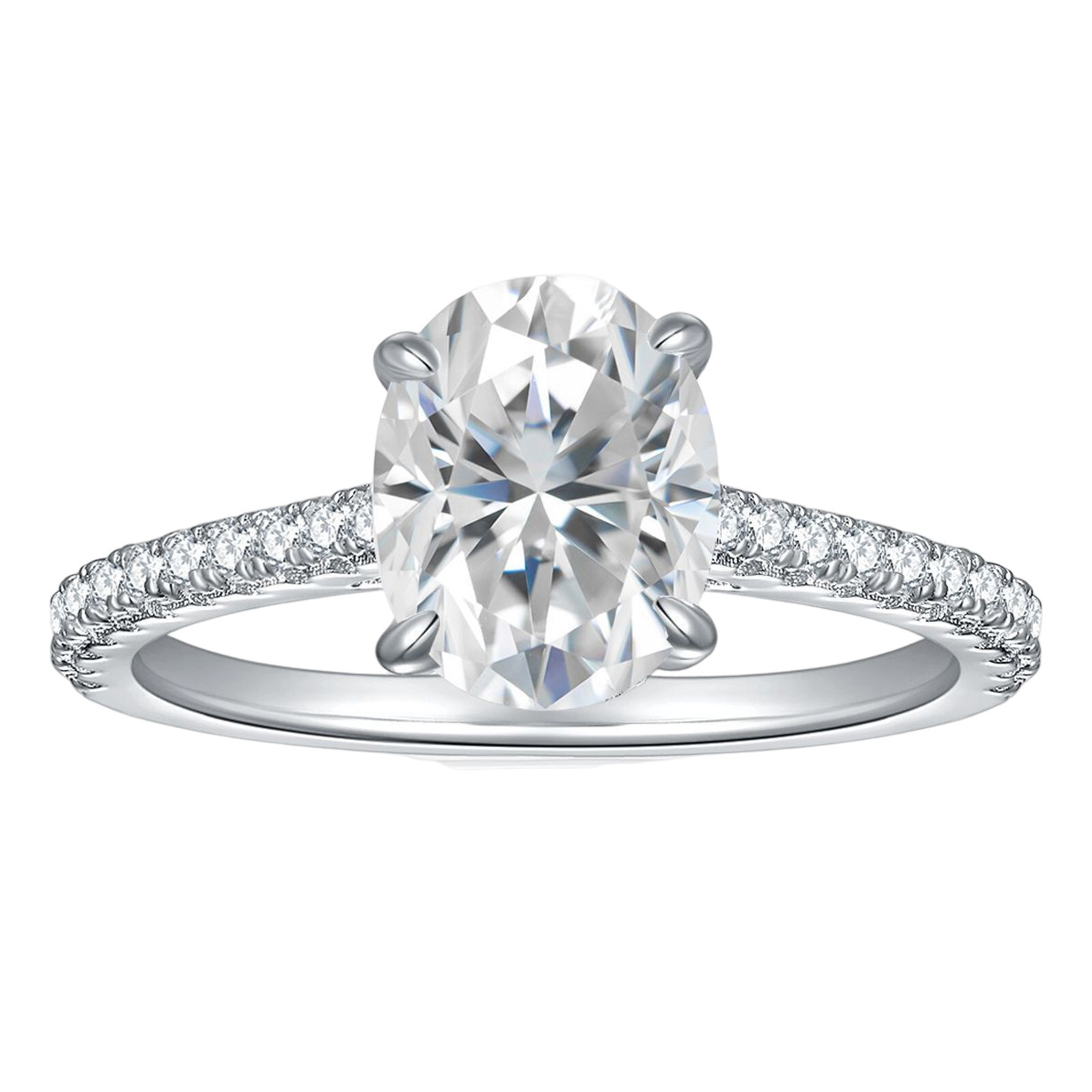 Sterling Silver Wit… - image
