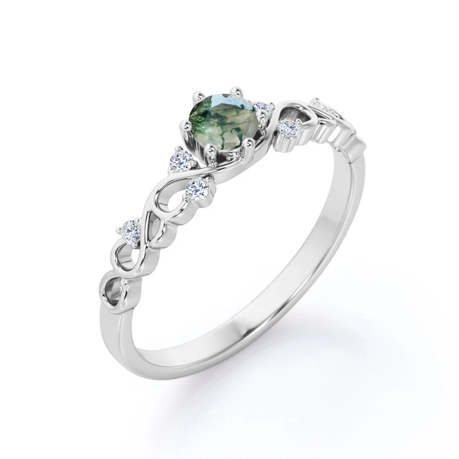 Sterling Silver Rou… - image