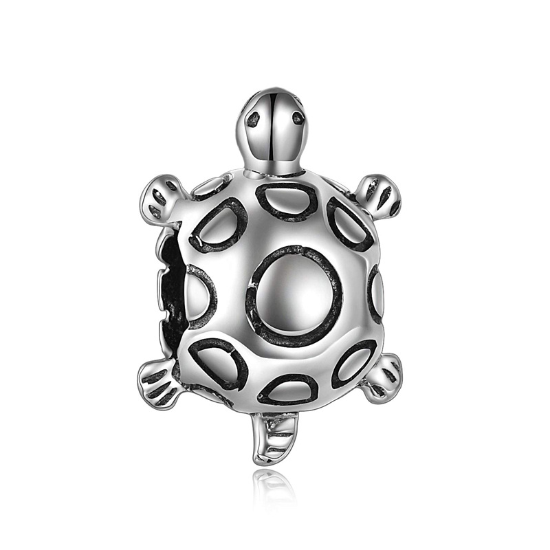 Sterling Silver Sea Turtle Bead Charm-1