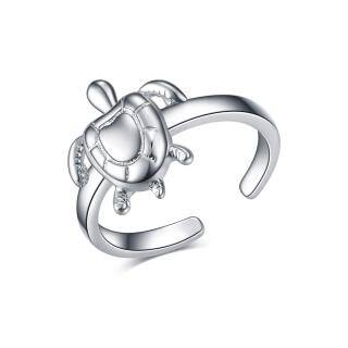 Sterling Silver Sea Turtle Toe Ring-59