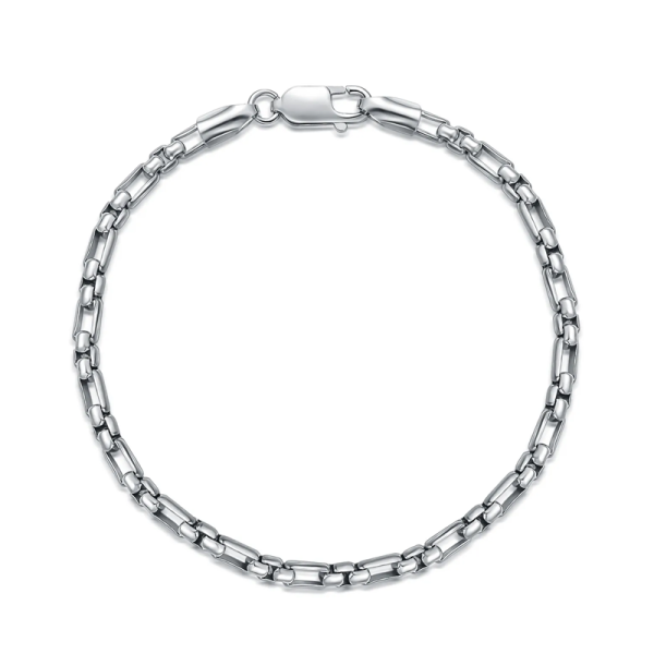 Sterling Silver Single Chain Anklet