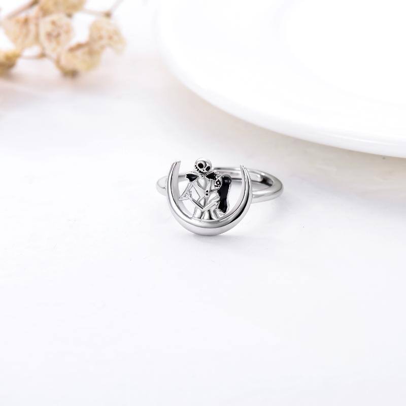 Sterling Silver Skull Ring-4