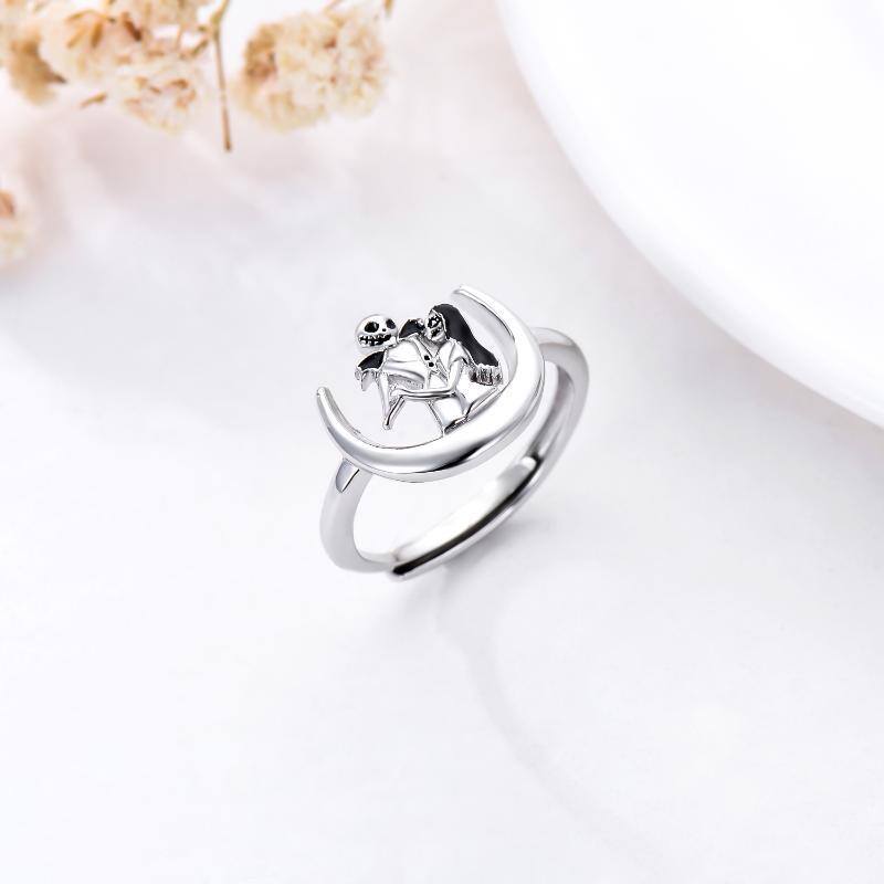 Sterling Silver Skull Ring-5