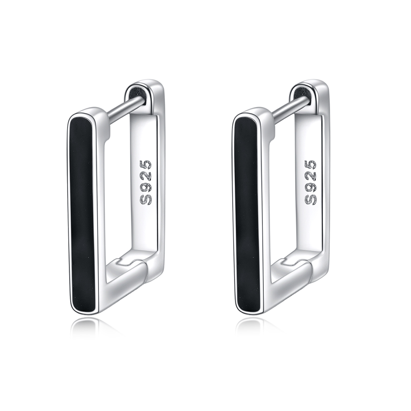 Sterling Silver Squ… - image