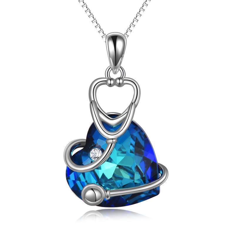 Sterling Silver Blu… - image