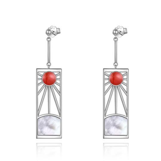 Orecchini a goccia in argento sterling