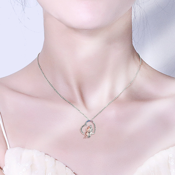 Ciondolo Medaglione A Forma Di Farfalla Ovale Vintage In Argento - Foto 13