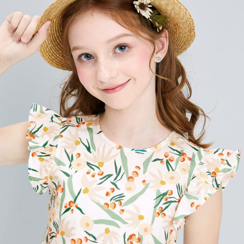 Srebrne dwukolorowe kolczyki w kształcie serca ośmiornicy-2