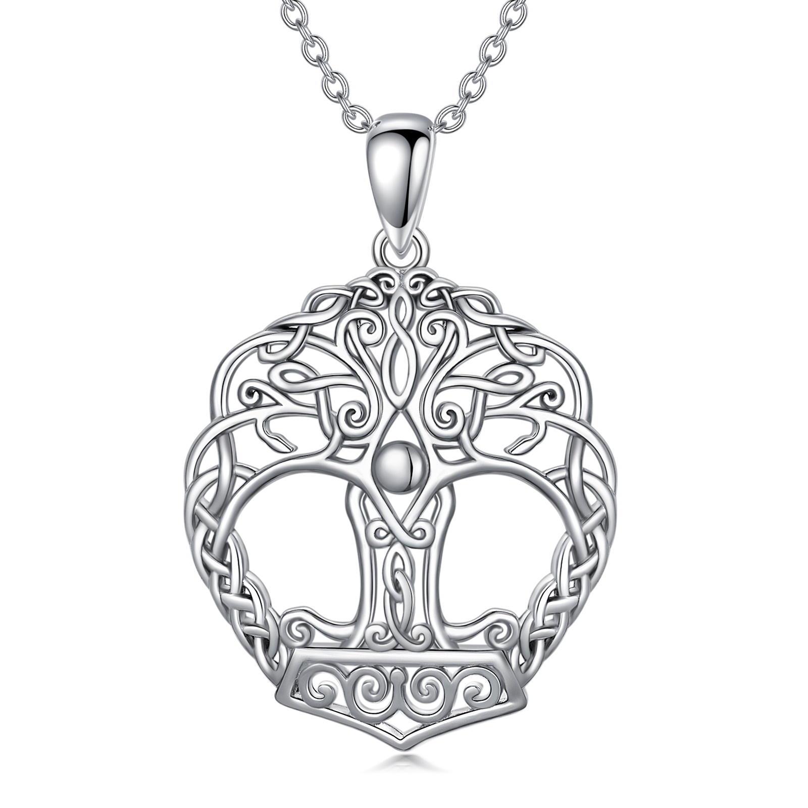 Sterling Silver Tre… - image