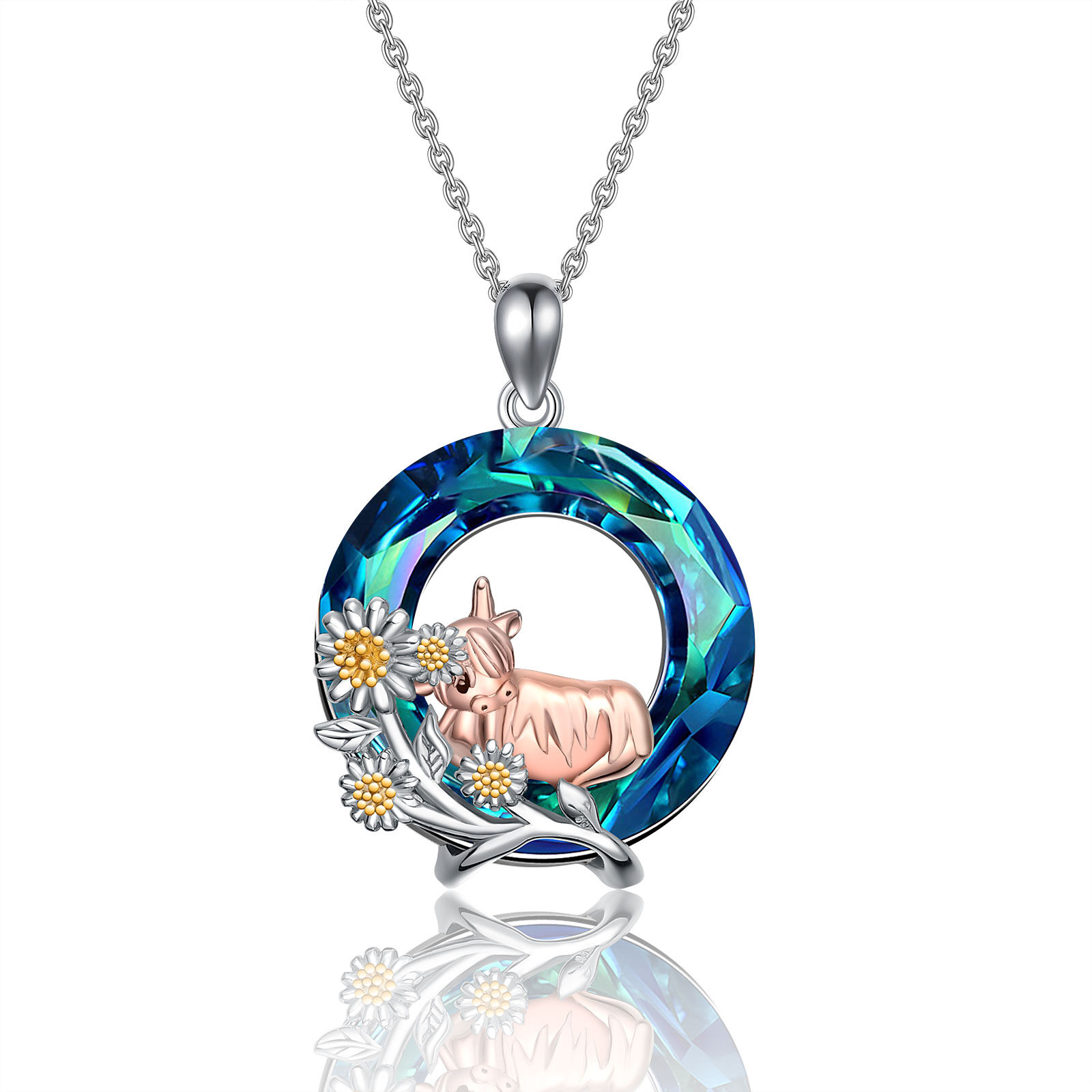 Sterling Silver Tri… - image