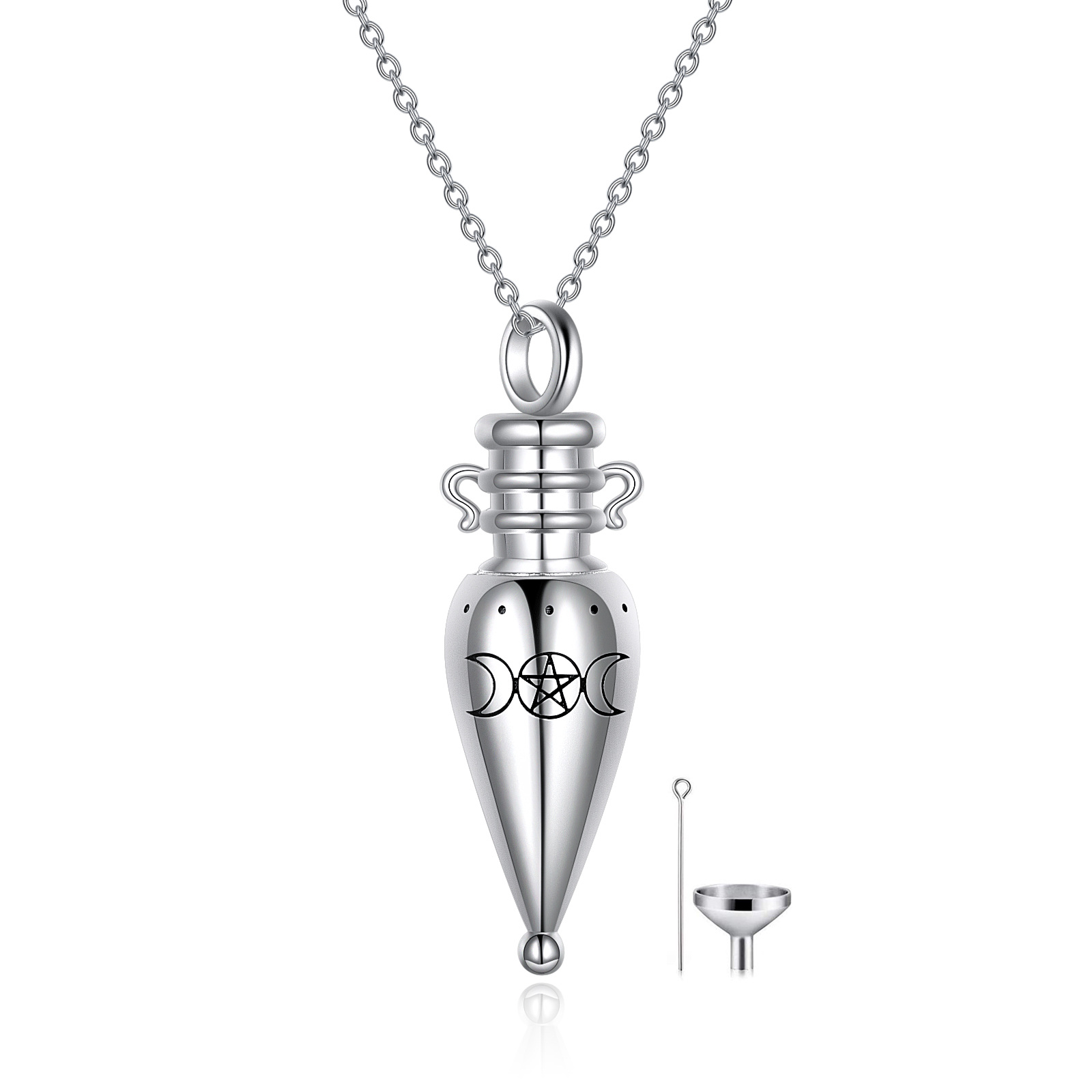 Sterling Silver Tri… - image
