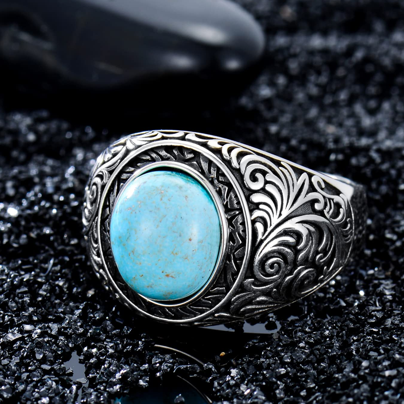 Sterling Silver Turquoise Ring-3