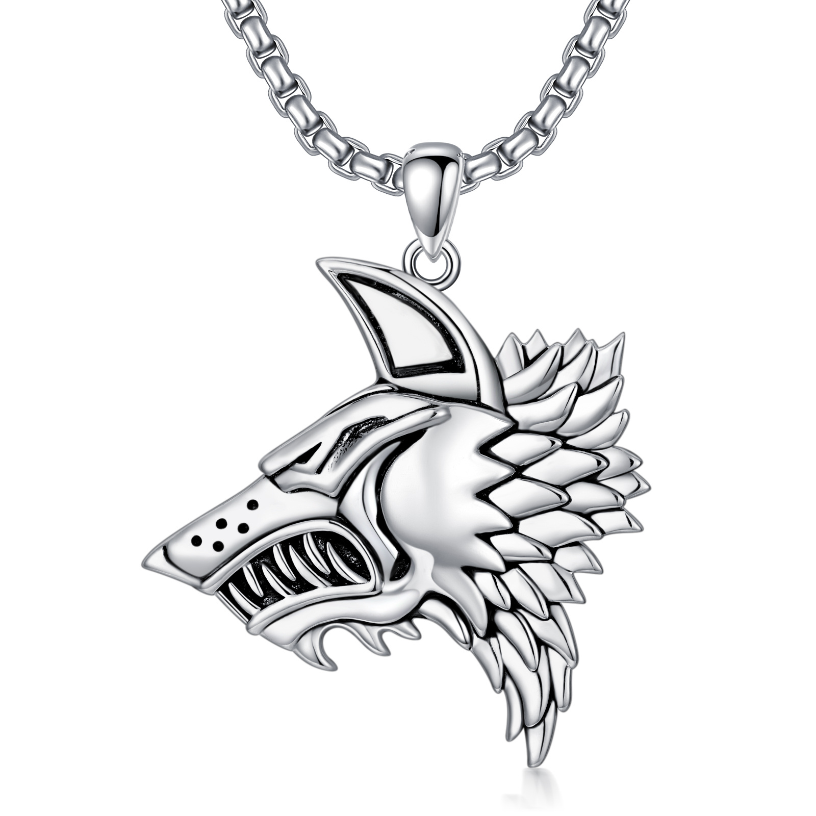 Sterling Silver Wol… - image