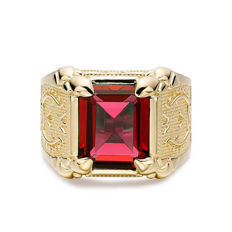 10K Gold Emerald Cu… - image