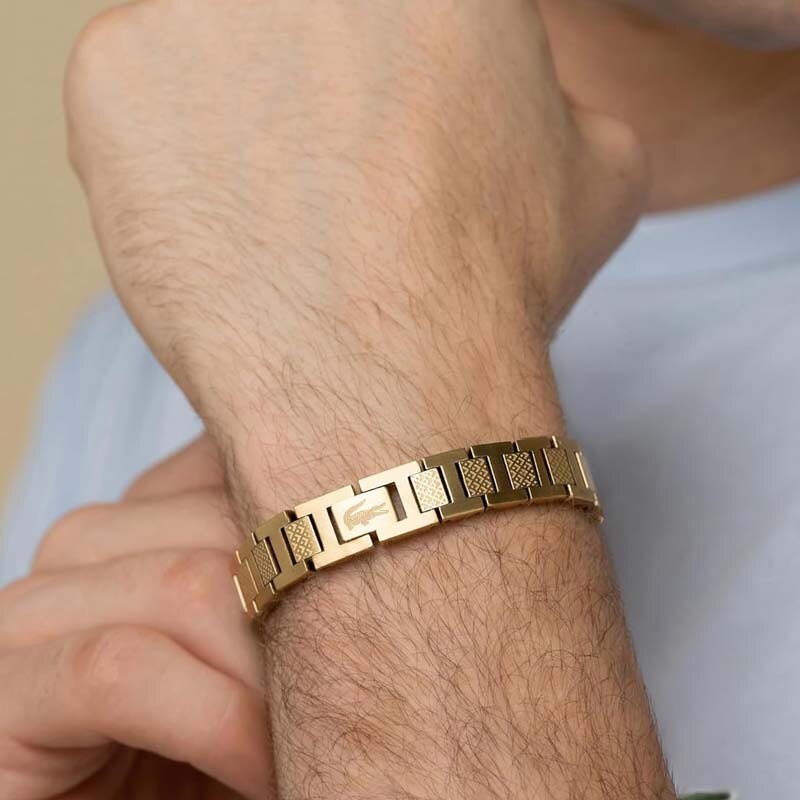 Sterling Silver with Yellow Gold Plated Metropole Bracelets for Men-2