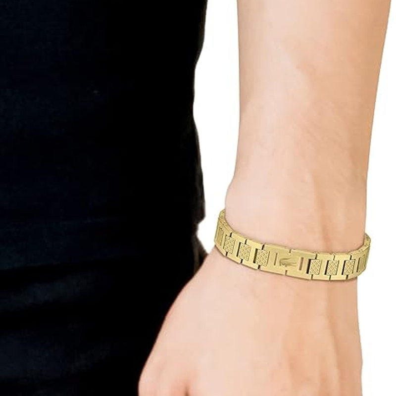 Sterling Silver with Yellow Gold Plated Metropole Bracelets for Men-3