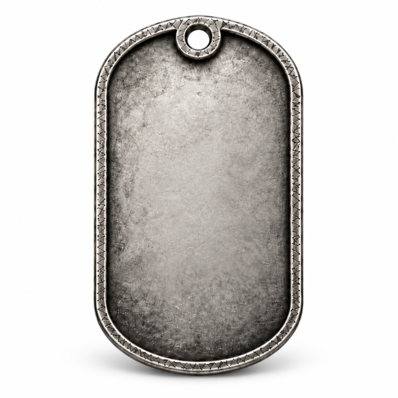 Colgante bicolor de plata de ley para hombre-1
