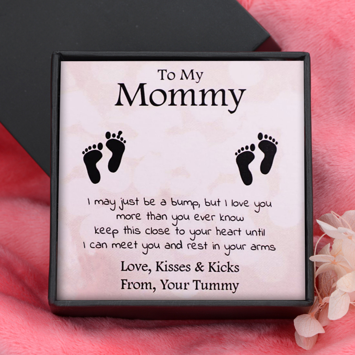 To My Mommy Exquisite Jewelry Box Greeting Gift for Her-1