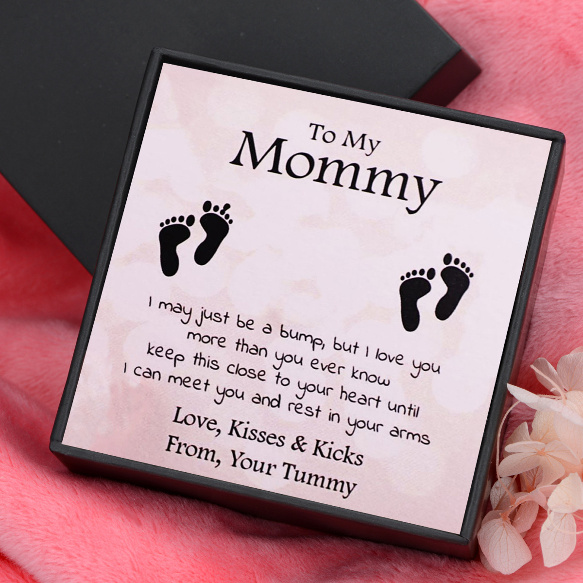 To My Mommy Exquisite Jewelry Box Greeting Gift for Her-2