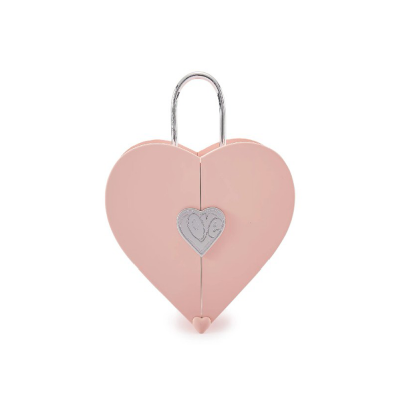 Valentinstag Geschenk-Box Liebe Herz Schmuck Box Schloss Herz Handtasche-3